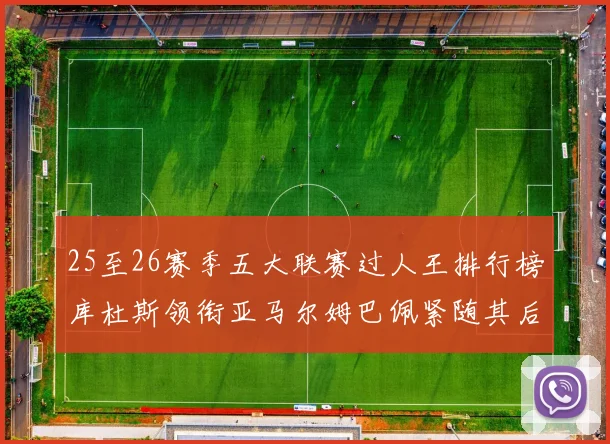 25至26赛季五大联赛过人王排行榜库杜斯领衔亚马尔姆巴佩紧随其后